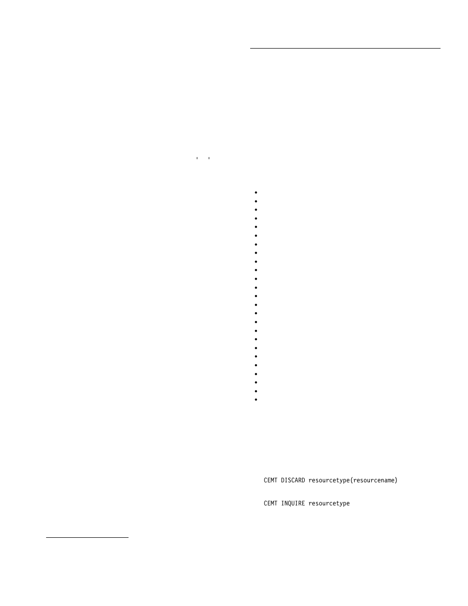 Variables, Invoking cemt from an application program, Security checking | Cemt discard commands | IBM CICS Transaction Server for OS/390 SC33-1686-02 User Manual | Page 67 / 317