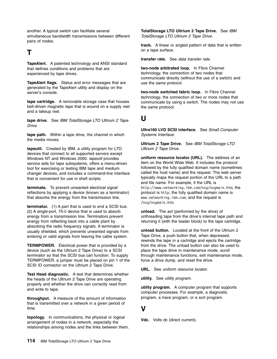 IBM TotalStorage LTO Ultrium T400F User Manual | Page 126 / 136