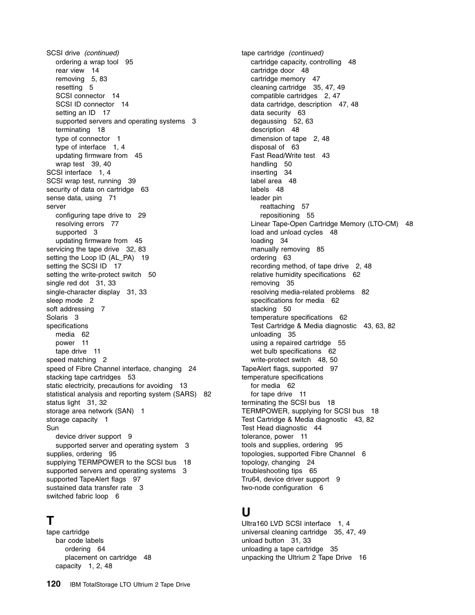 IBM TotalStorage LTO Ultrium T400F User Manual | Page 132 / 136