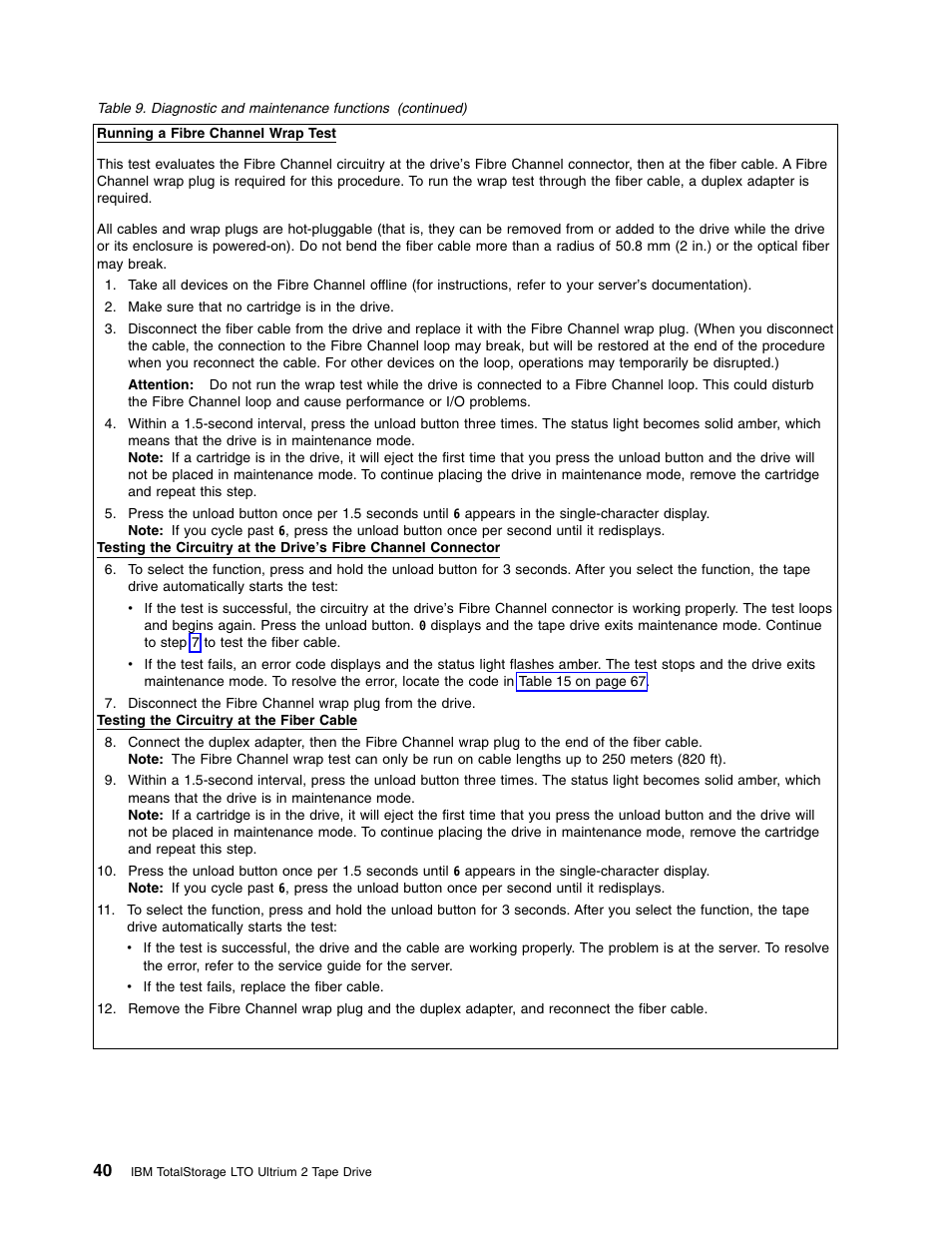 IBM TotalStorage LTO Ultrium T400F User Manual | Page 52 / 136