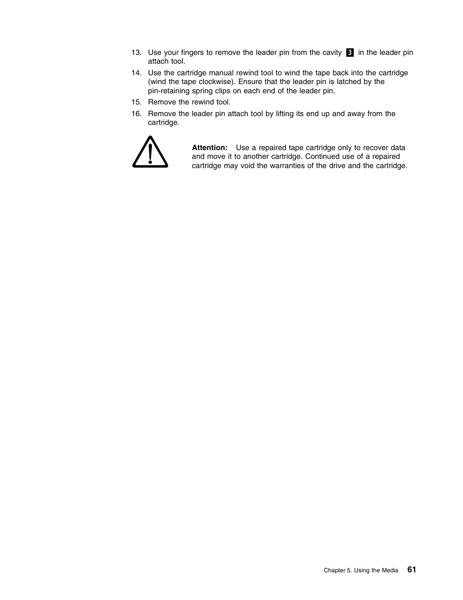 IBM TotalStorage LTO Ultrium T400F User Manual | Page 73 / 136