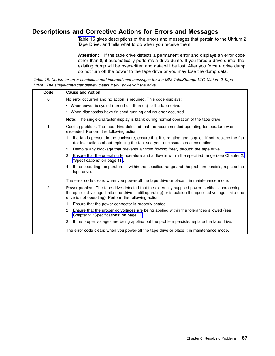 IBM TotalStorage LTO Ultrium T400F User Manual | Page 79 / 136