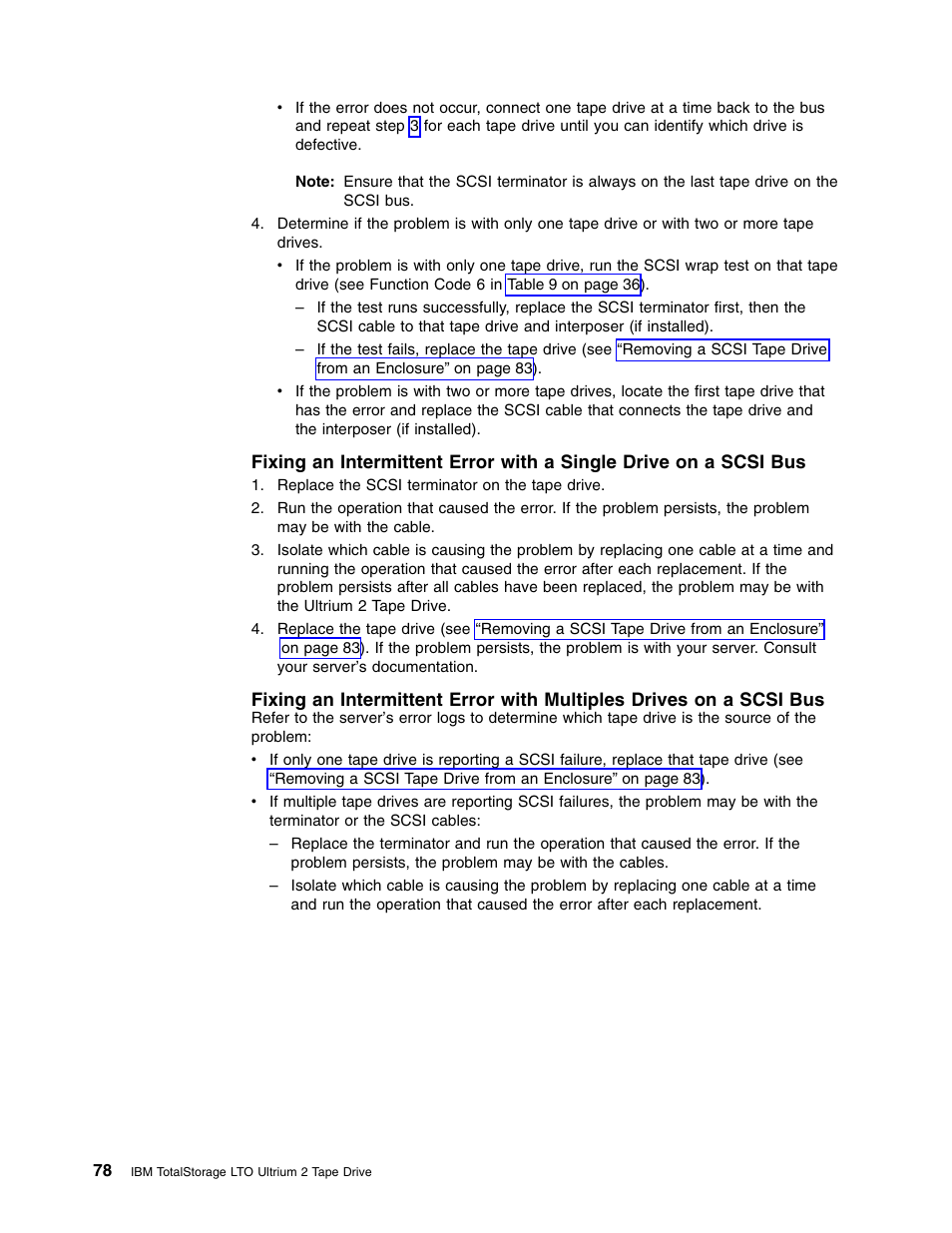 IBM TotalStorage LTO Ultrium T400F User Manual | Page 90 / 136