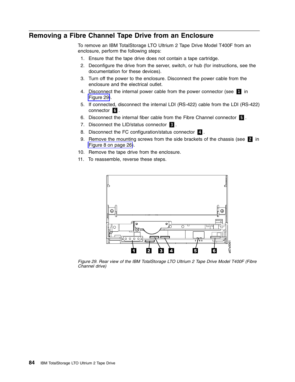 IBM TotalStorage LTO Ultrium T400F User Manual | Page 96 / 136