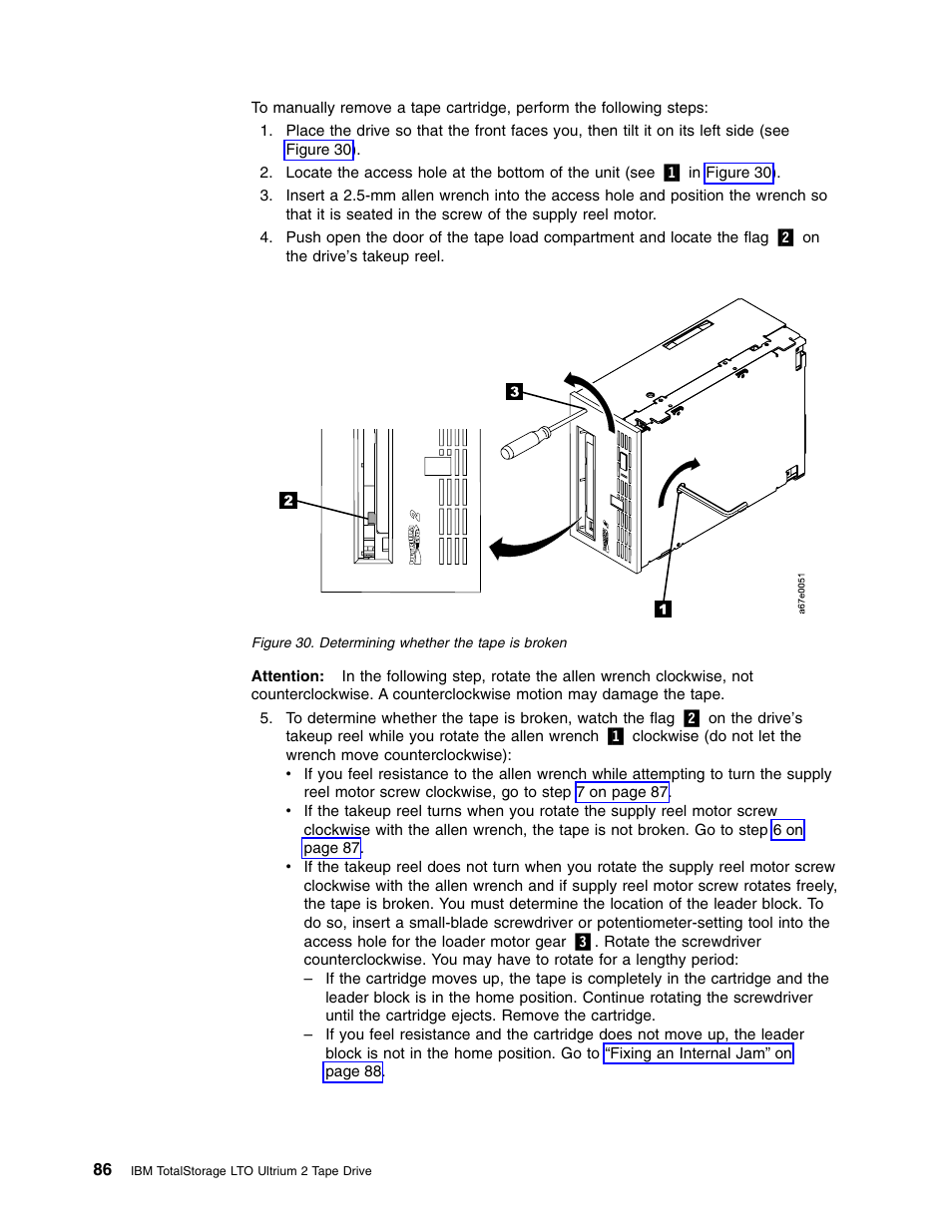 IBM TotalStorage LTO Ultrium T400F User Manual | Page 98 / 136