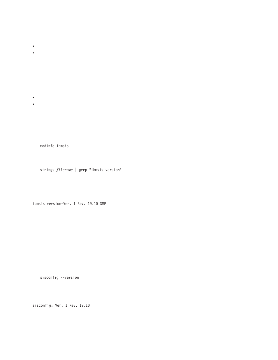 Verifying the installation, Verifying linux software installation, Verifying | Installation, Linux, Software | IBM Ultra320 User Manual | Page 35 / 54