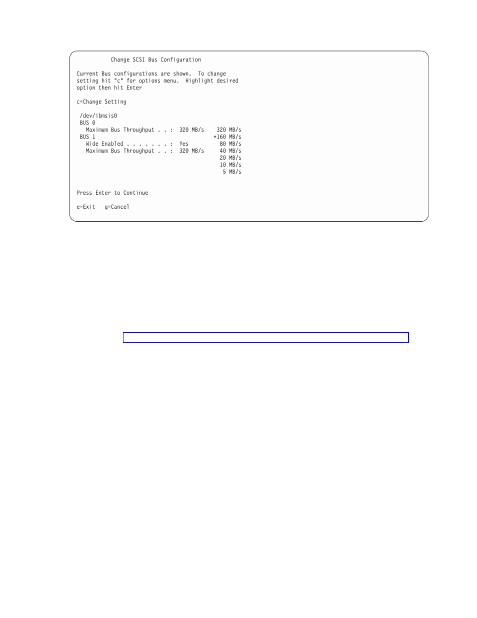 Wide bus enabled, Quick arbitration and select (qas) capability, Problem determination | Problem, Determination, Wide, Enabled, Quick, Arbitration, Select | IBM Ultra320 User Manual | Page 39 / 54