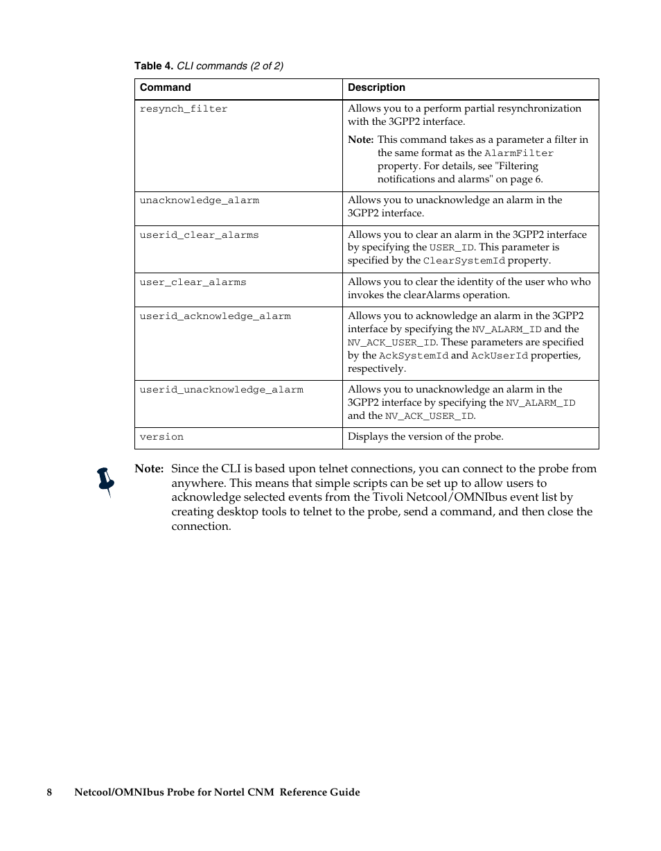 IBM Netcool/OMNIbus Probe for Nortel CNM User Manual | Page 14 / 34