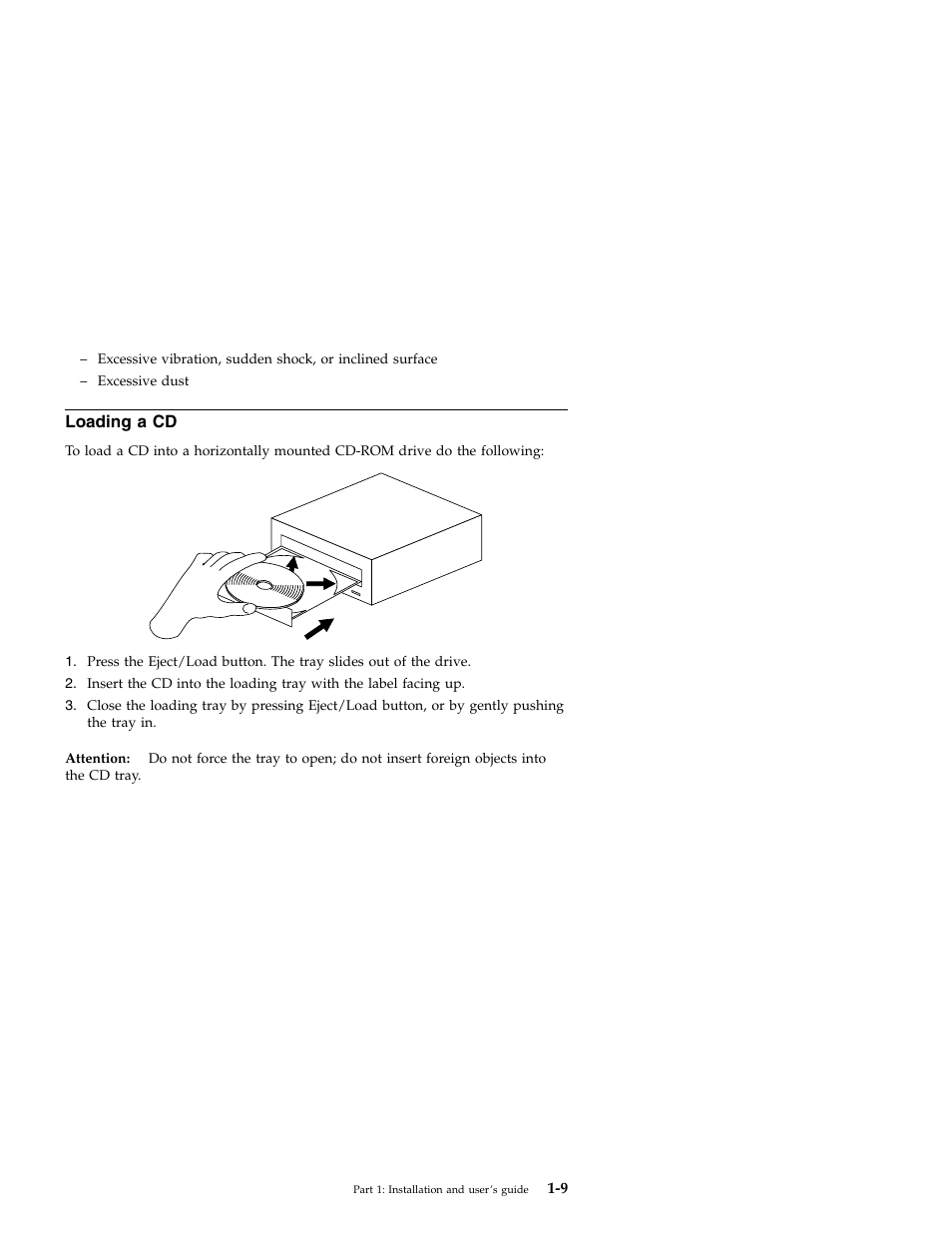 Loading a cd | IBM 71P7279 User Manual | Page 17 / 128