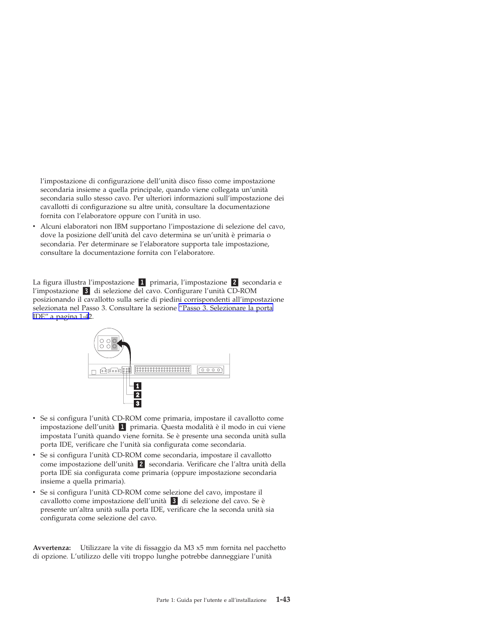 Passo 5. fissaggio dell’unità nel vano | IBM 71P7279 User Manual | Page 51 / 128