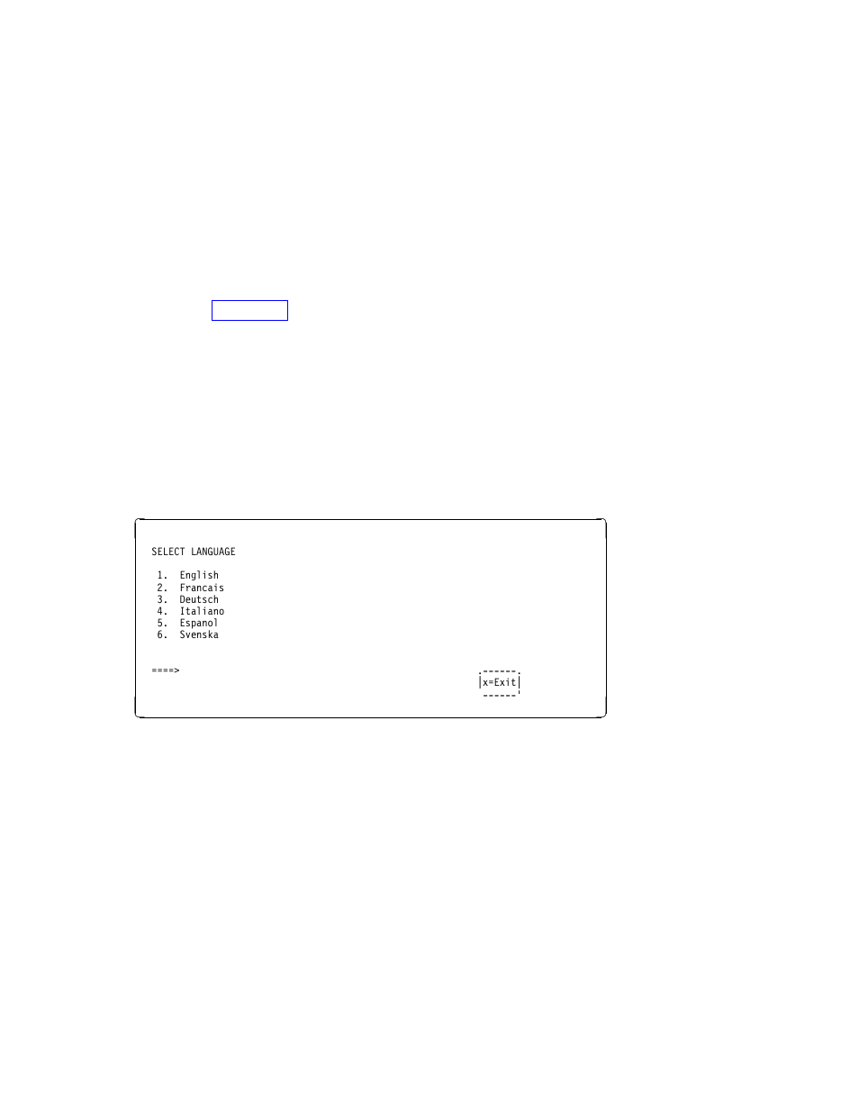Select language | IBM H SERIES RS/6000 User Manual | Page 111 / 290