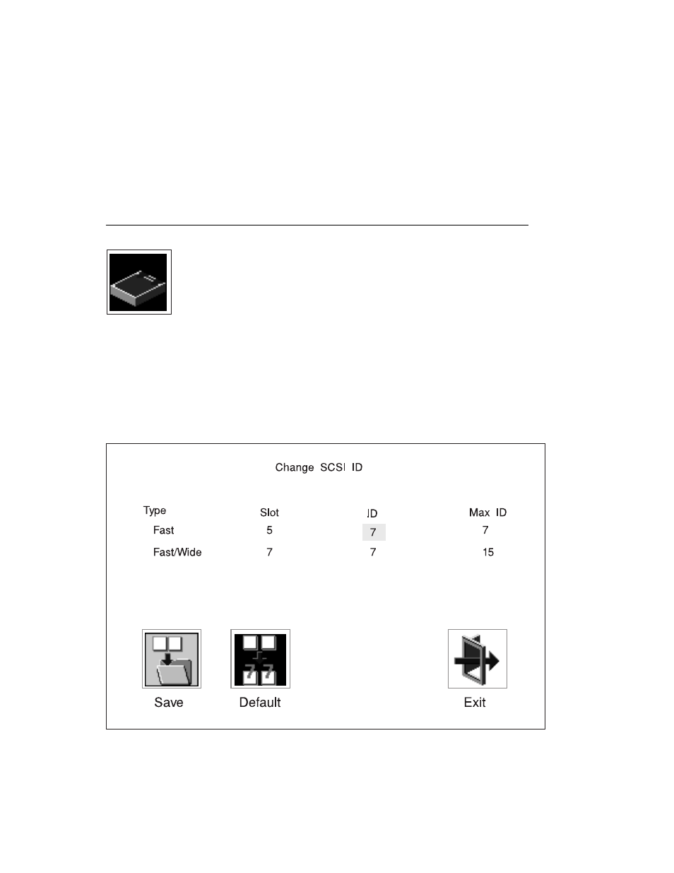 Scsi id | IBM H SERIES RS/6000 User Manual | Page 95 / 290