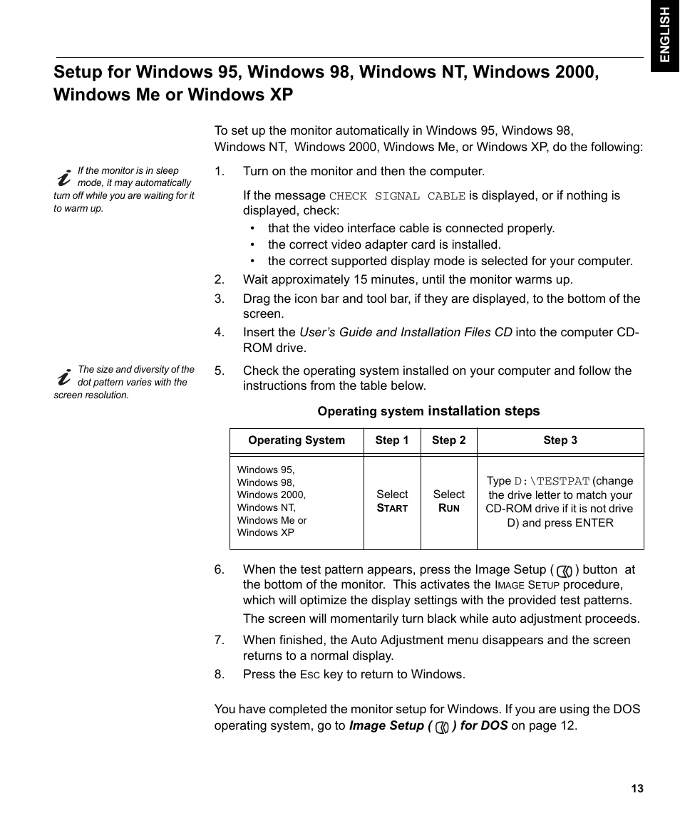 IBM L170 User Manual | Page 16 / 32