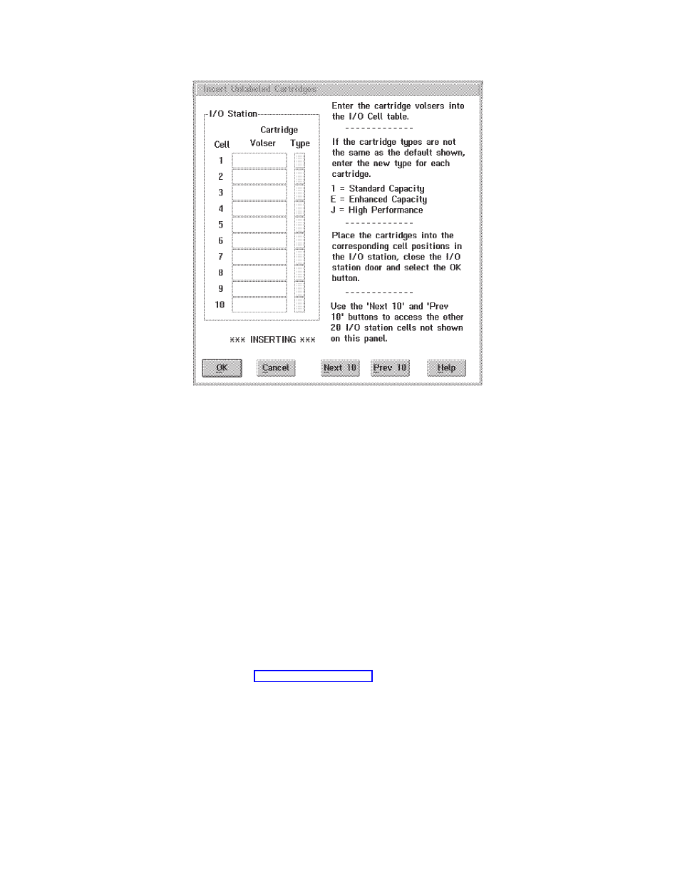 Add lan host, Insert unlabeled cartridges window | IBM Tape Library Magstar 3494 User Manual | Page 207 / 378