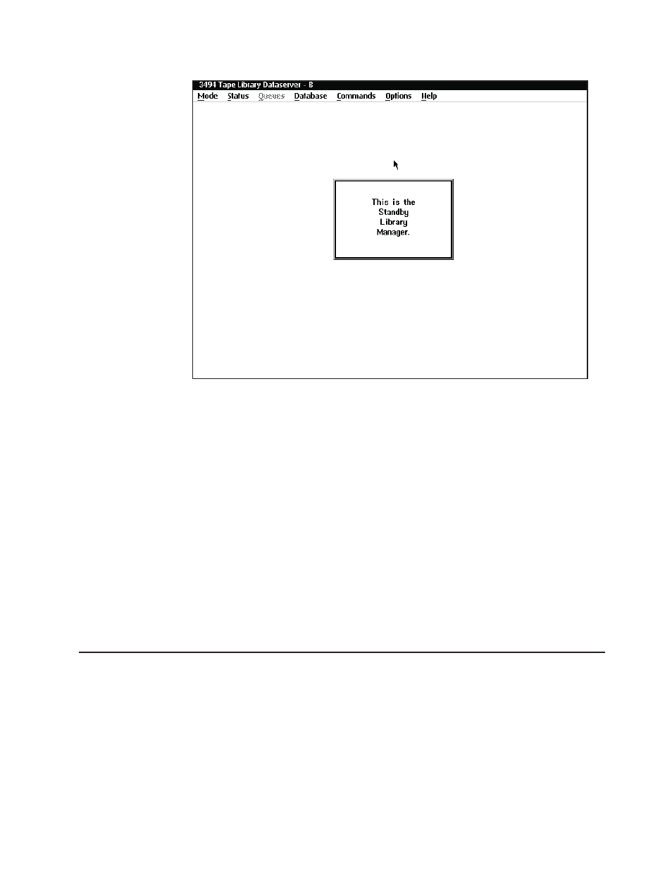 Operational states, Home cell mode, Library manager initialization | Standby library manager | IBM Tape Library Magstar 3494 User Manual | Page 87 / 378