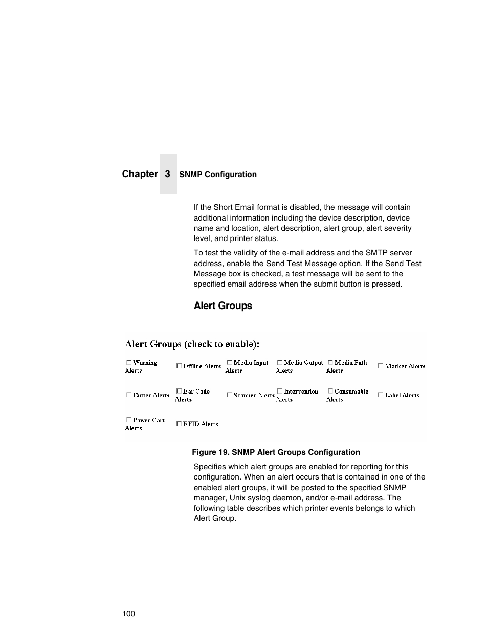 Alert groups | IBM INFOPRINT 6500 User Manual | Page 100 / 398