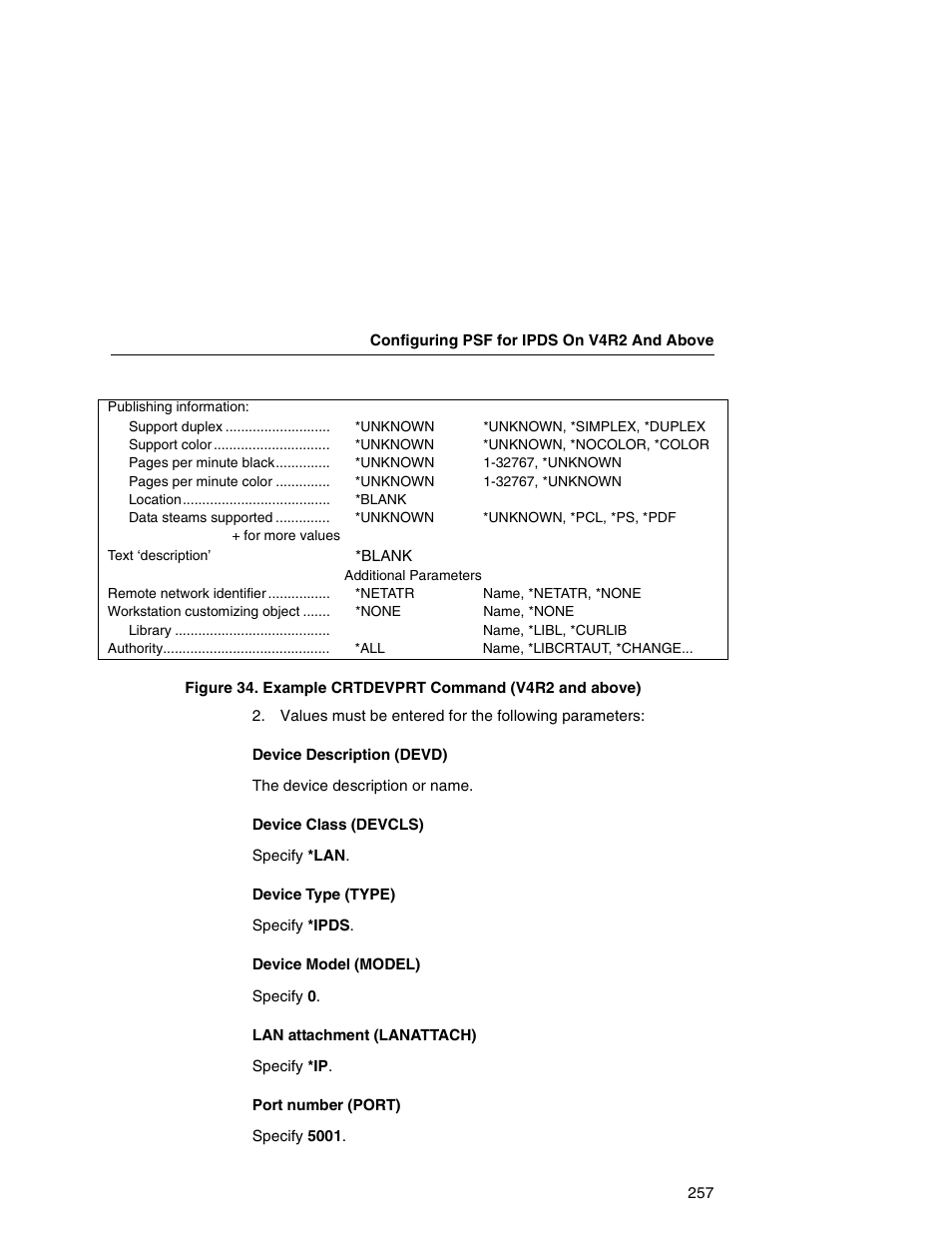 IBM INFOPRINT 6500 User Manual | Page 257 / 398