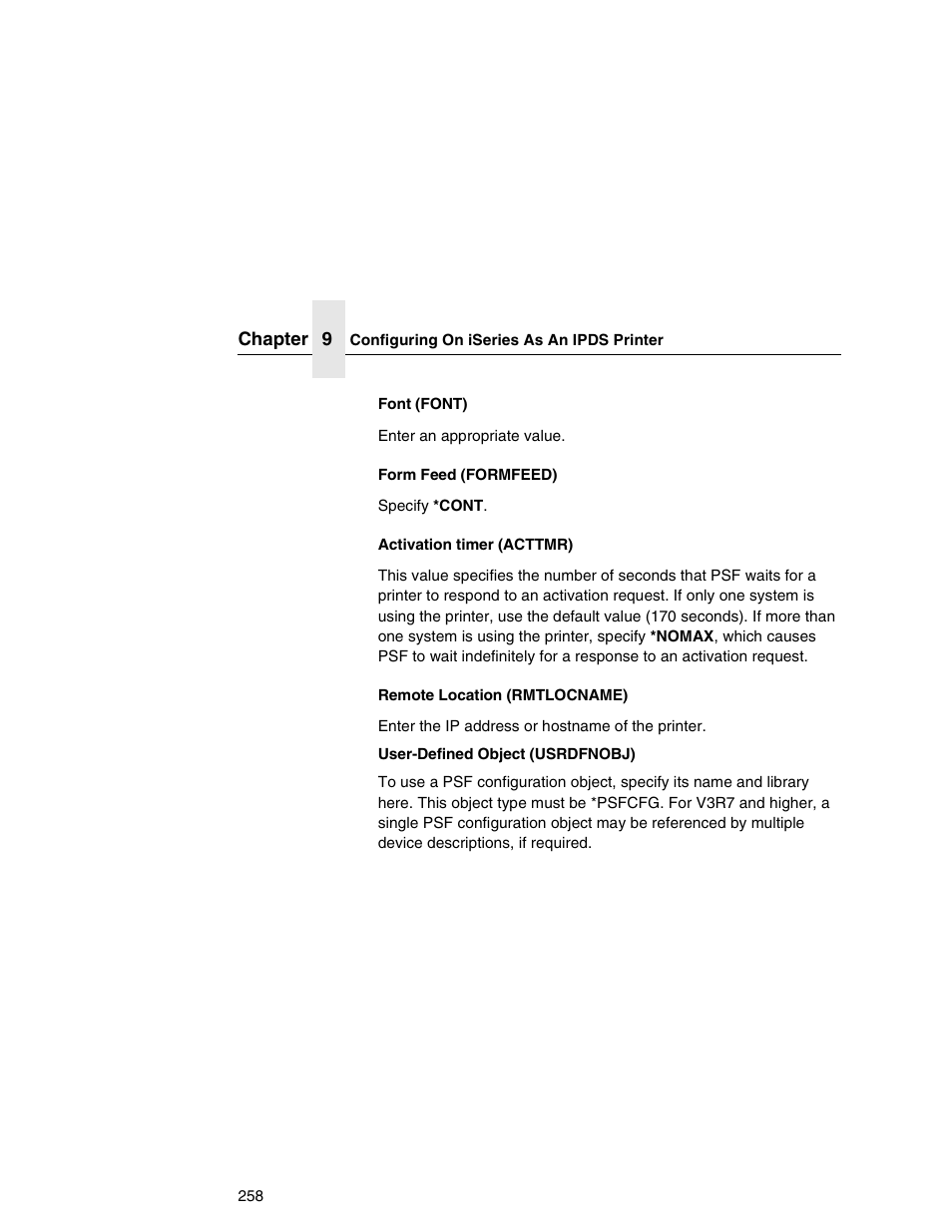 IBM INFOPRINT 6500 User Manual | Page 258 / 398