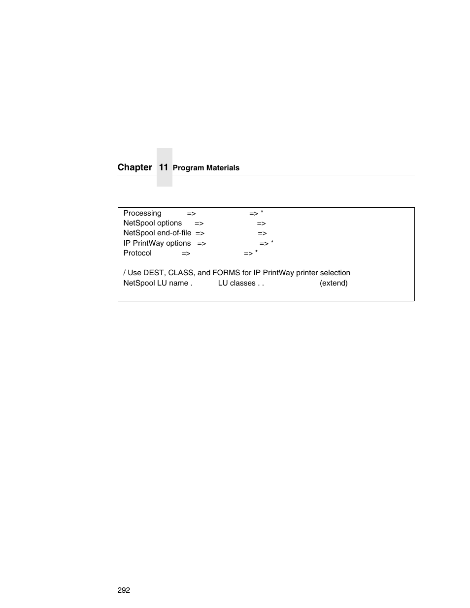 IBM INFOPRINT 6500 User Manual | Page 292 / 398