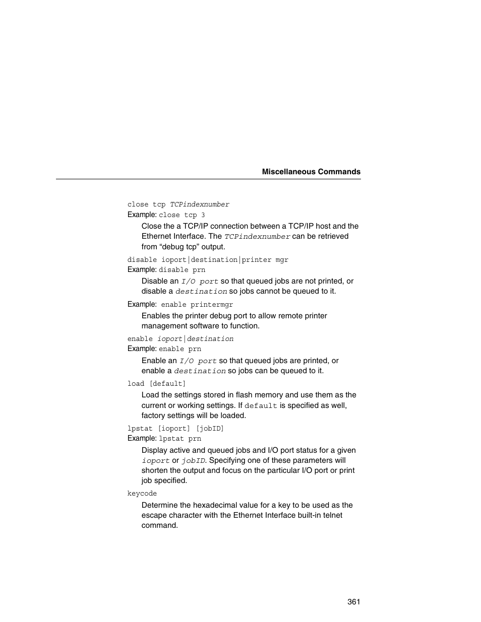 IBM INFOPRINT 6500 User Manual | Page 361 / 398