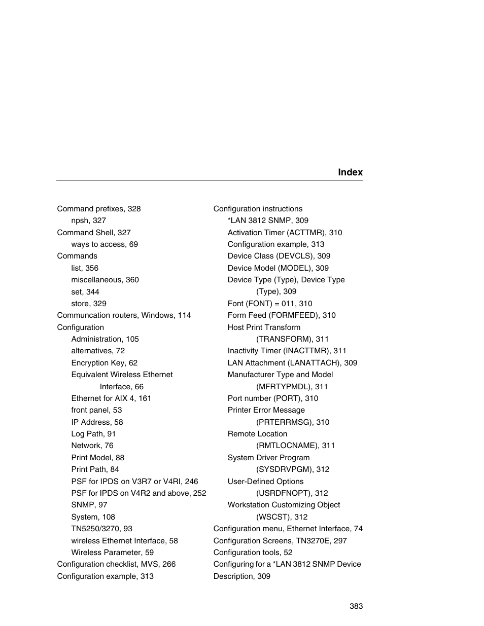IBM INFOPRINT 6500 User Manual | Page 383 / 398