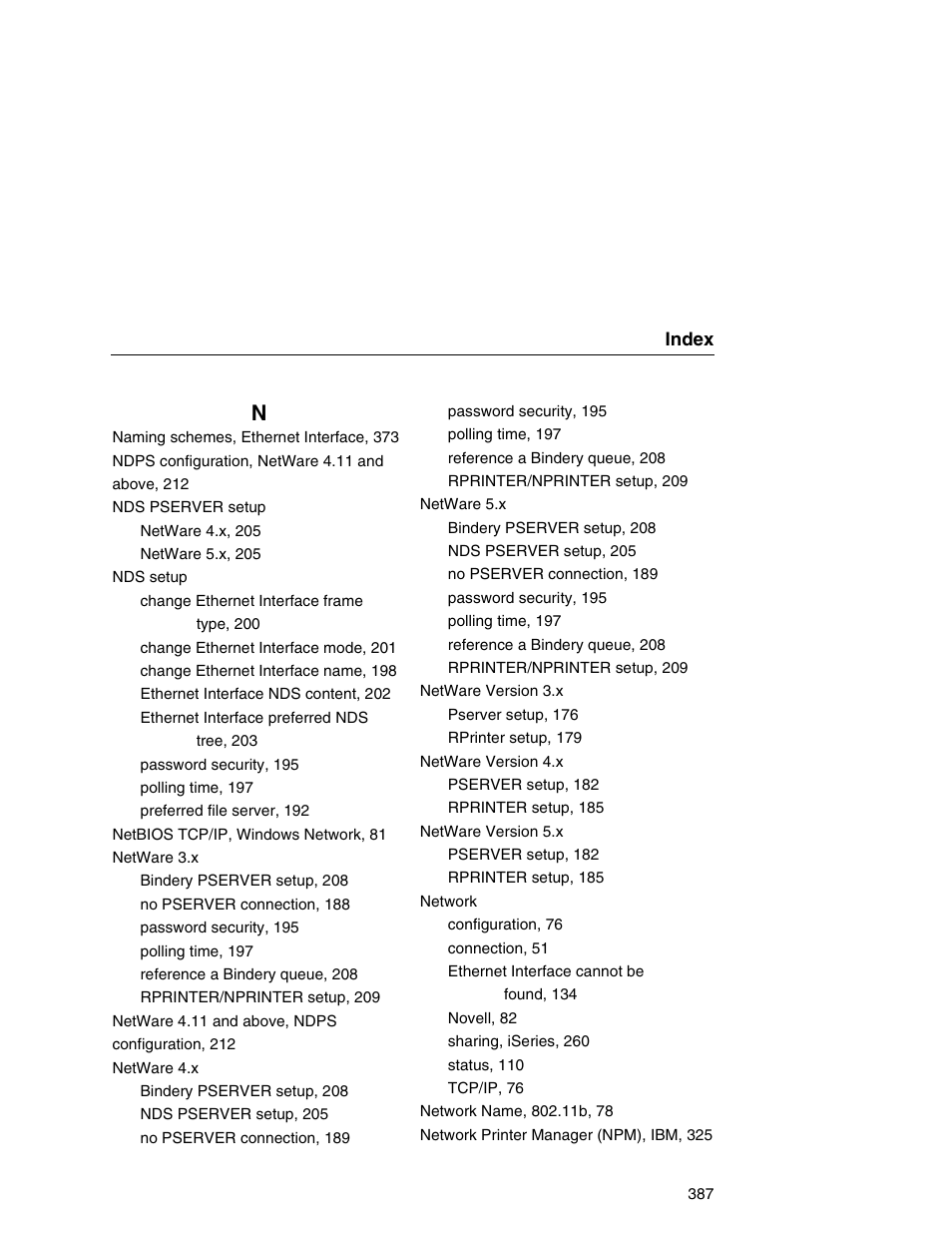 IBM INFOPRINT 6500 User Manual | Page 387 / 398