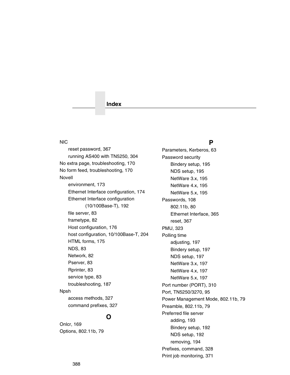 IBM INFOPRINT 6500 User Manual | Page 388 / 398