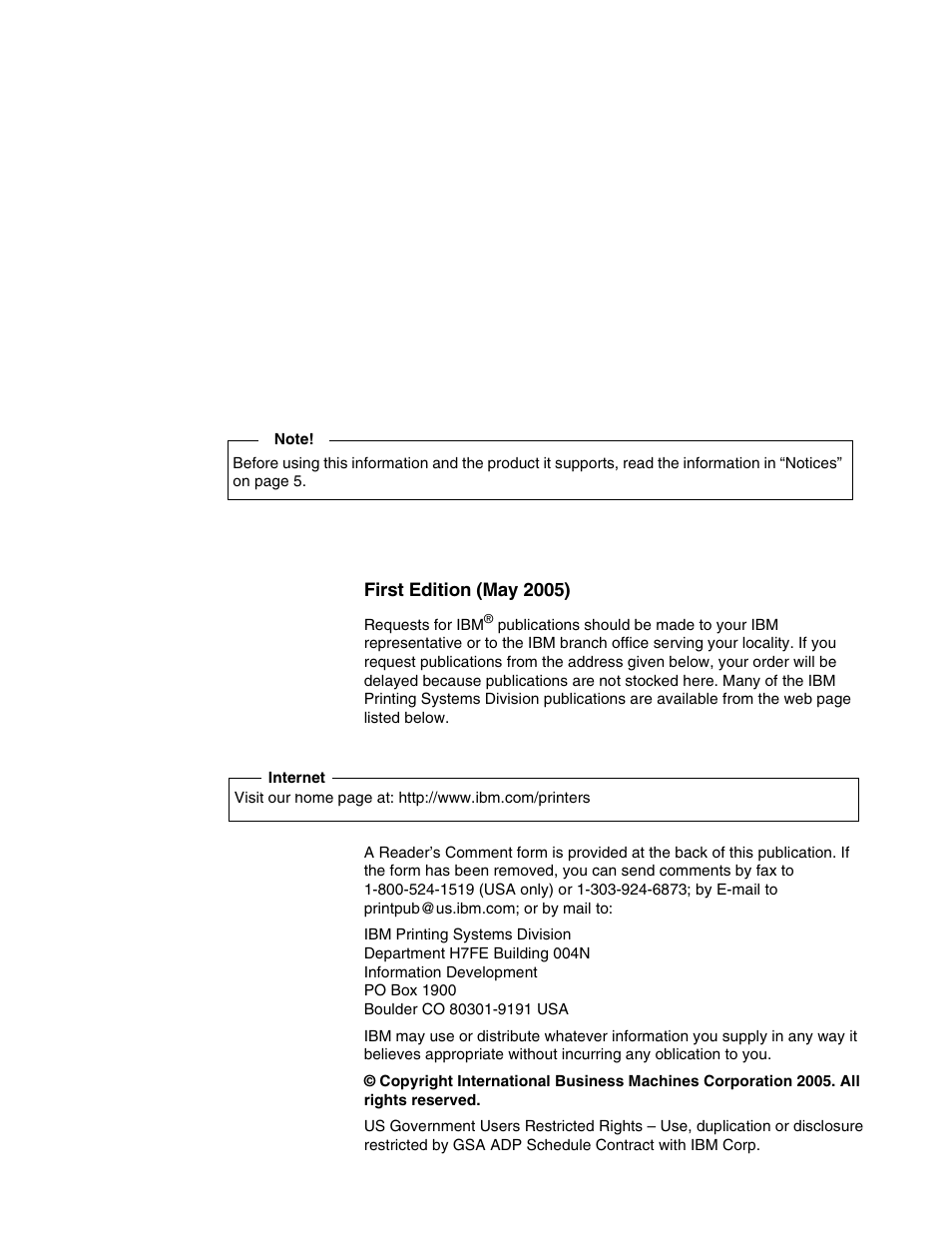 IBM INFOPRINT 6500 User Manual | Page 4 / 398