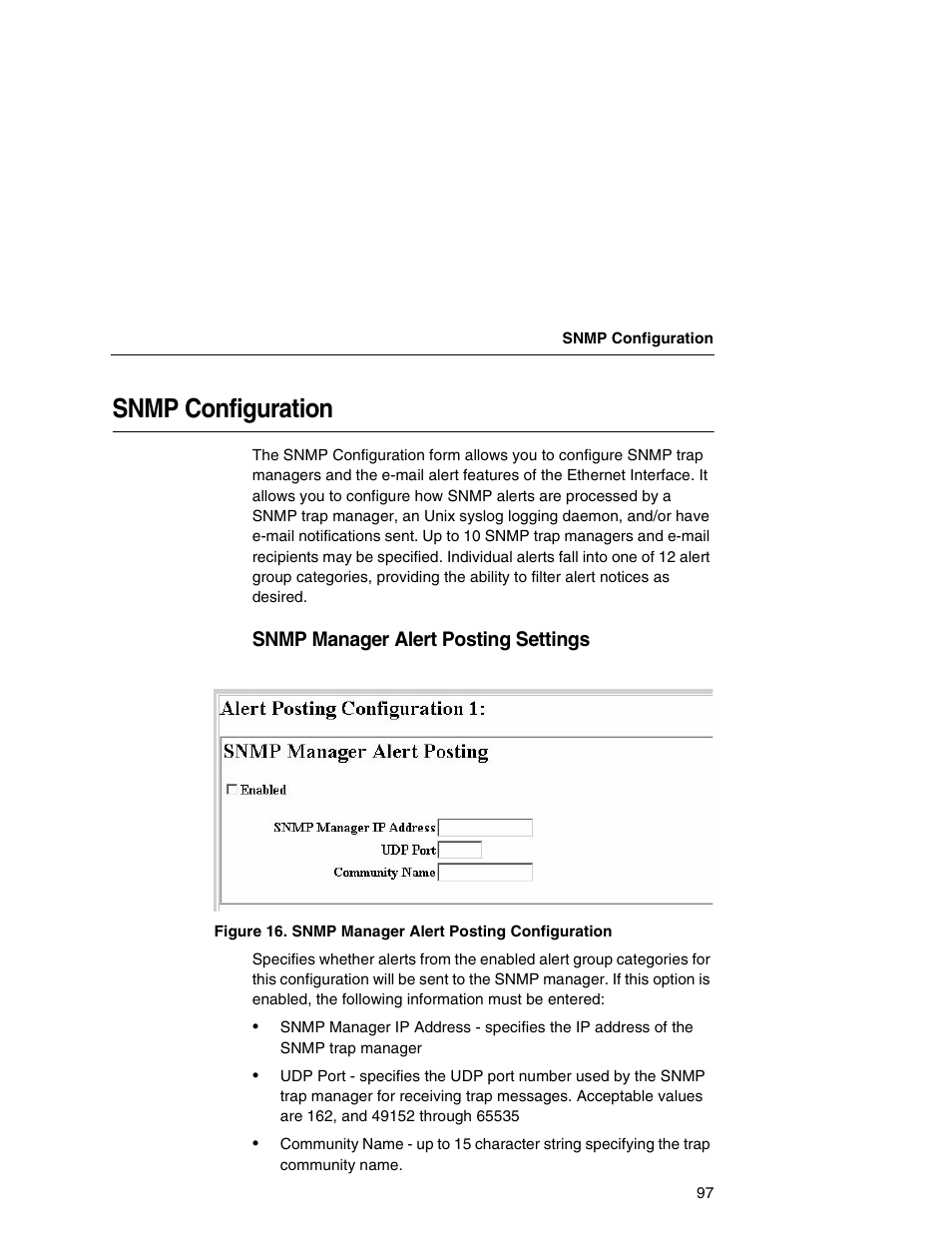 Snmp configuration | IBM INFOPRINT 6500 User Manual | Page 97 / 398