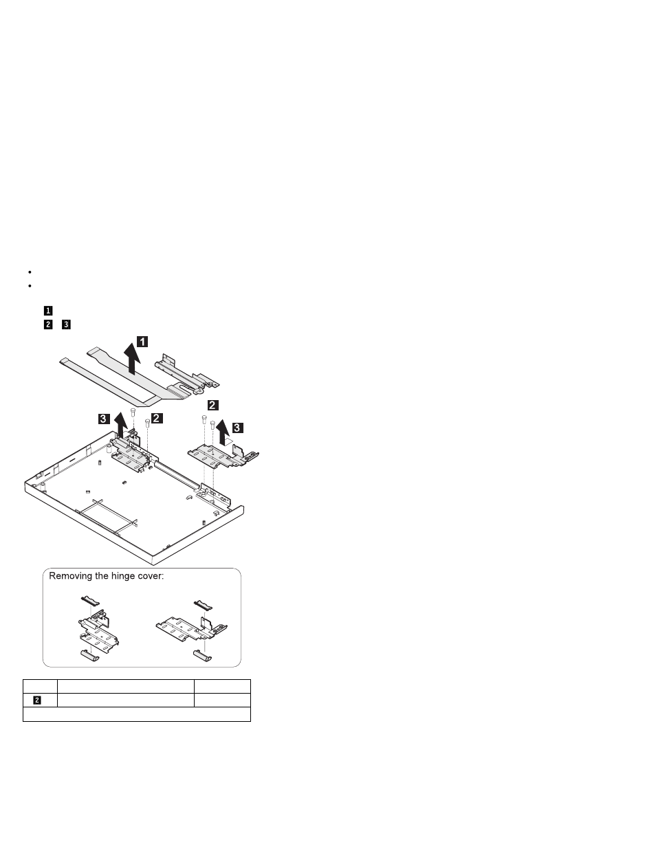 2030 interface cable assembly, hinges | IBM THINKPAD S05L-1270-01 User Manual | Page 312 / 716