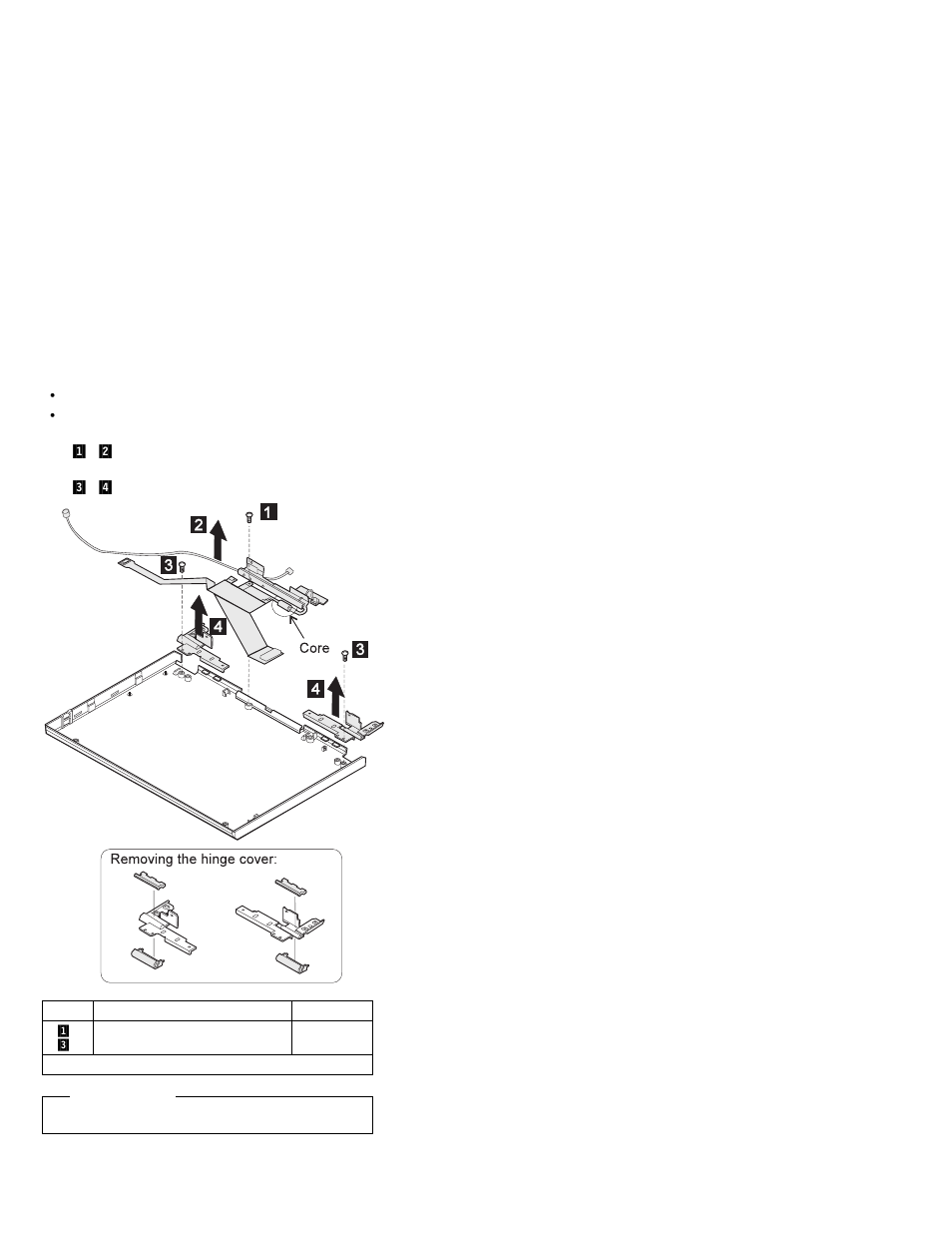 4030 interface cable assembly, hinges | IBM THINKPAD S05L-1270-01 User Manual | Page 323 / 716