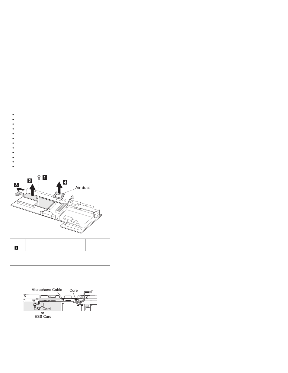 1170 dsp card or ess card | IBM THINKPAD S05L-1270-01 User Manual | Page 492 / 716