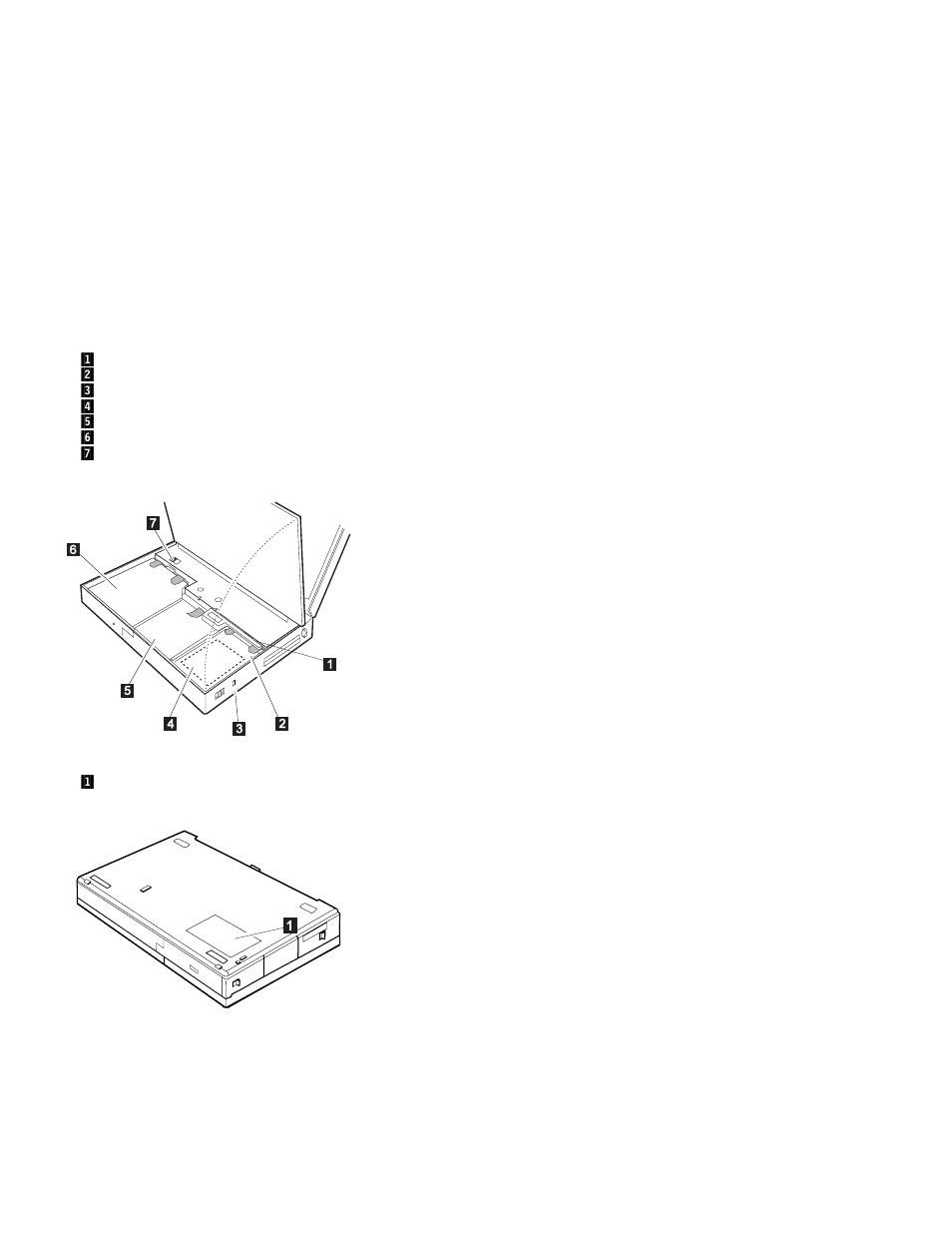 Inside view, Bottom view | IBM THINKPAD S05L-1270-01 User Manual | Page 517 / 716