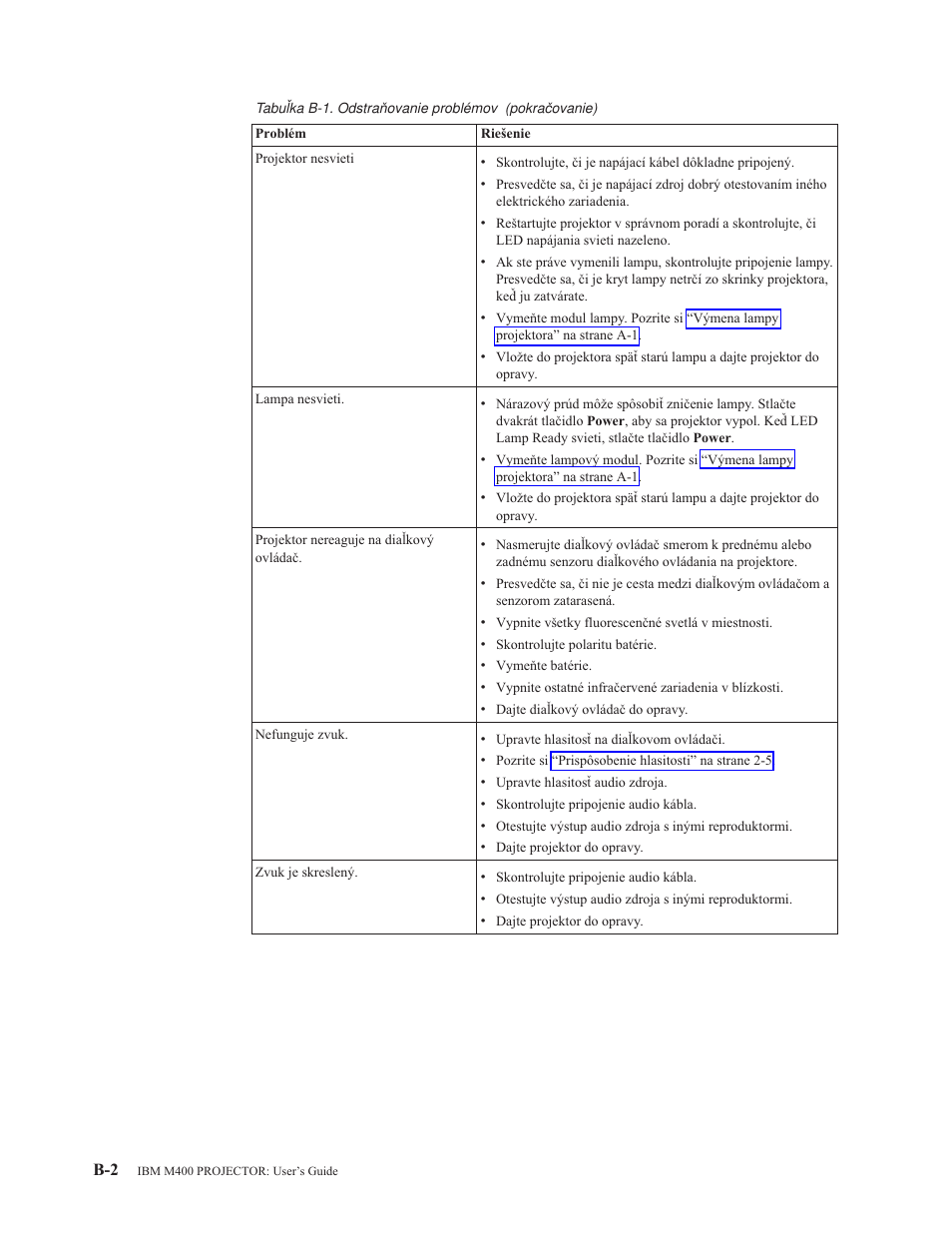 IBM M400 User Manual | Page 52 / 82