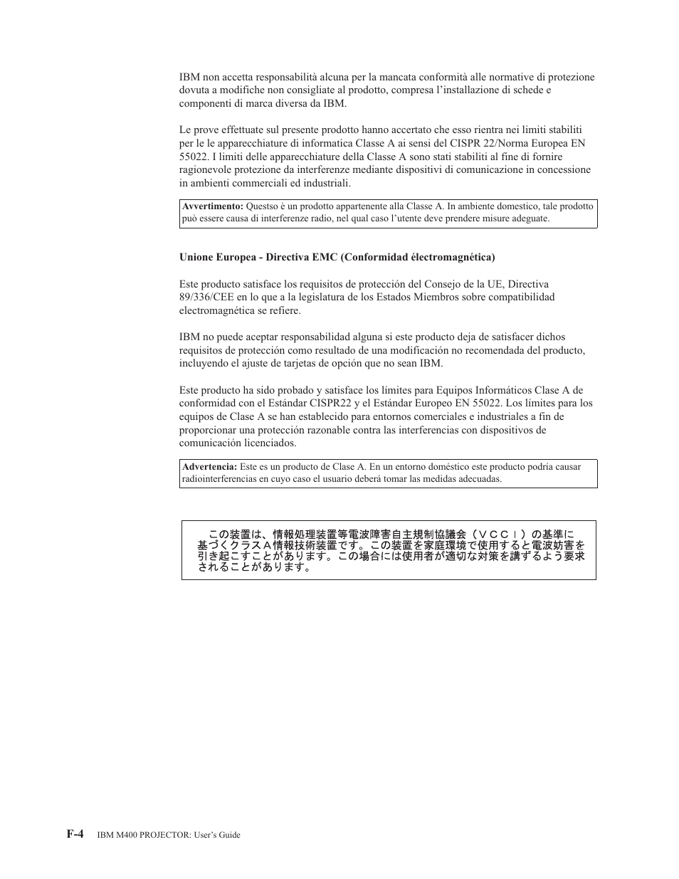 IBM M400 User Manual | Page 78 / 82