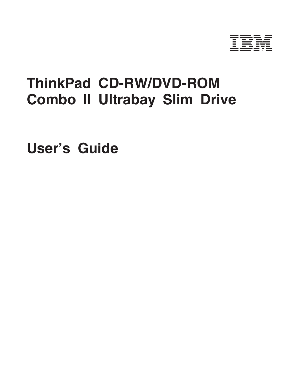 IBM ThinkPad 73P3292 User Manual | 52 pages