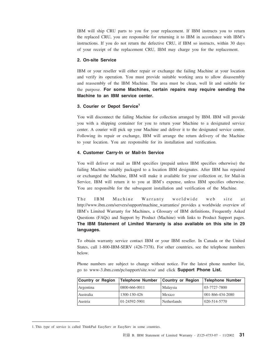 IBM ThinkPad 73P3292 User Manual | Page 45 / 52