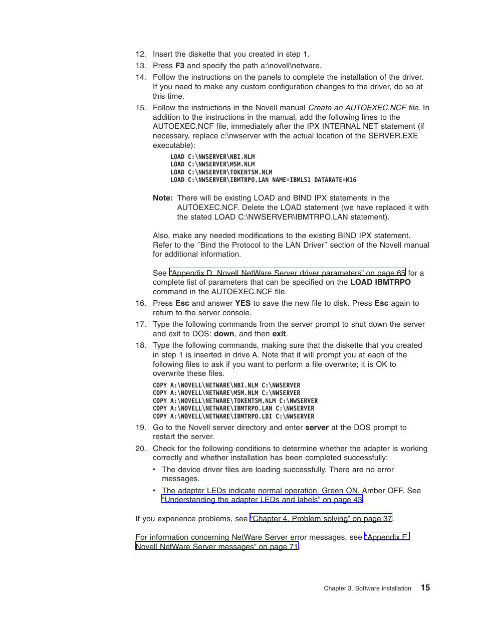 IBM 16/4 Token-Ring User Manual | Page 23 / 113