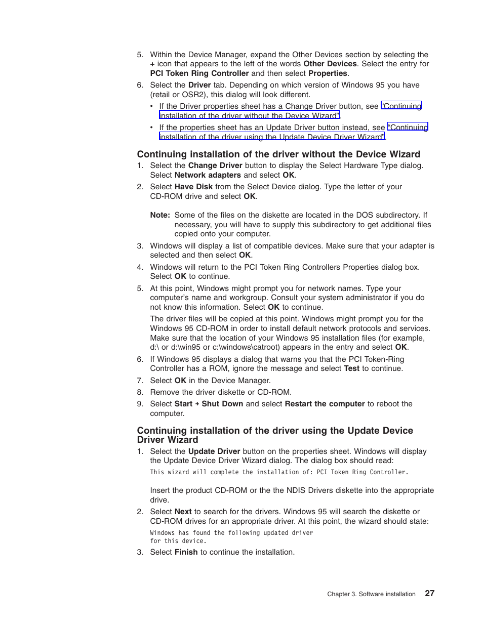IBM 16/4 Token-Ring User Manual | Page 35 / 113