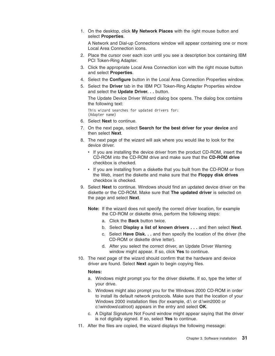 IBM 16/4 Token-Ring User Manual | Page 39 / 113