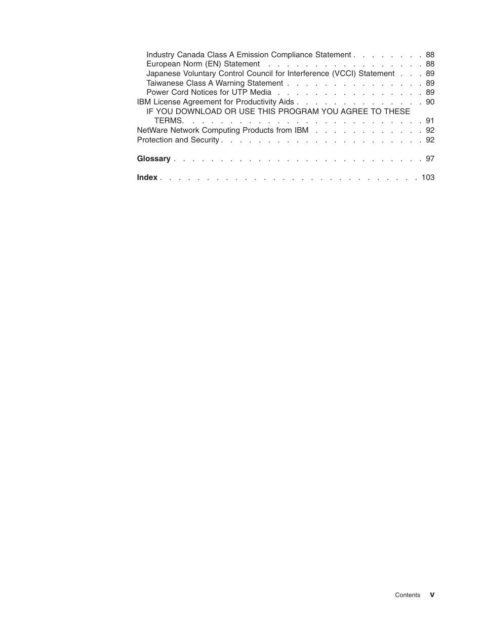 IBM 16/4 Token-Ring User Manual | Page 5 / 113