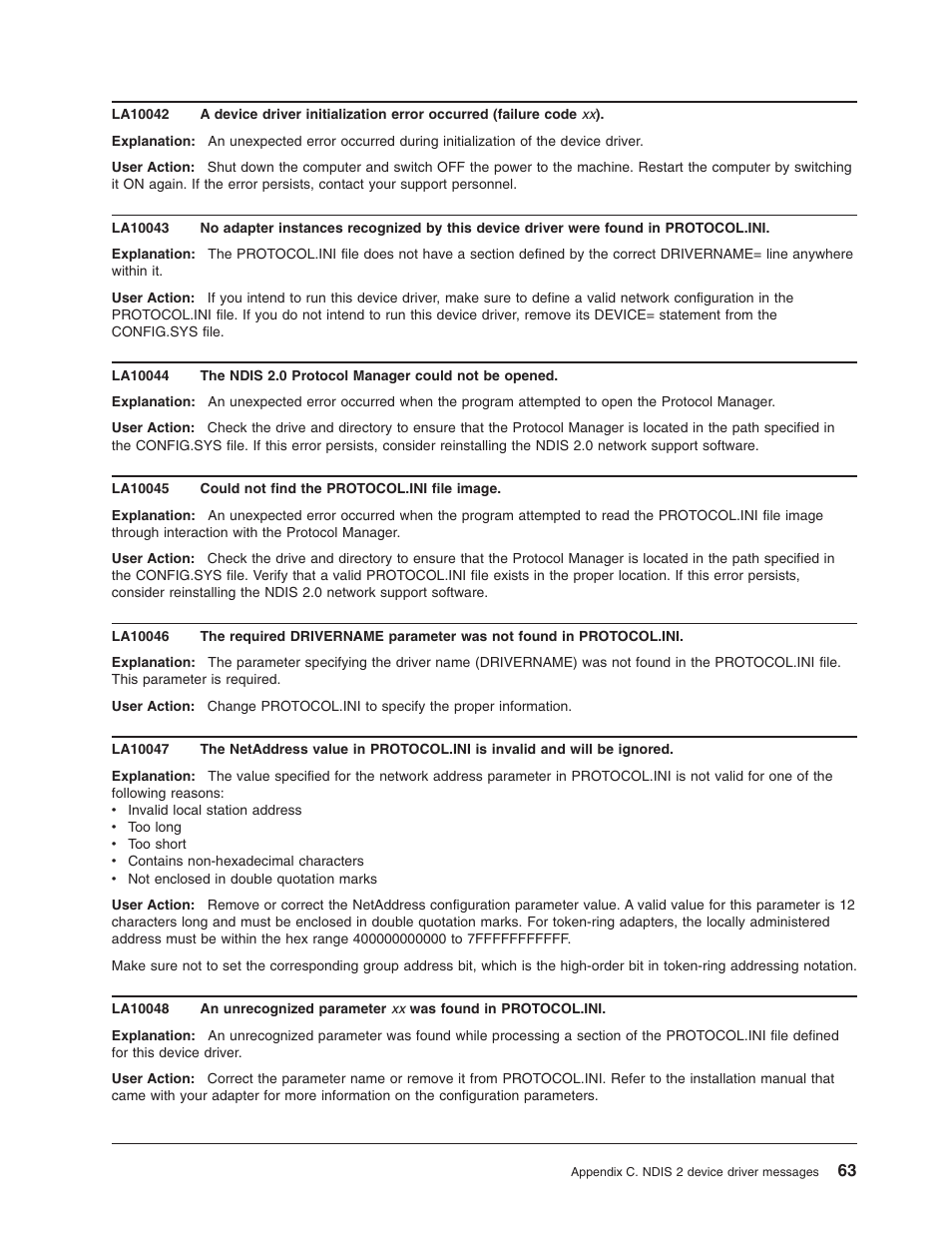 IBM 16/4 Token-Ring User Manual | Page 71 / 113