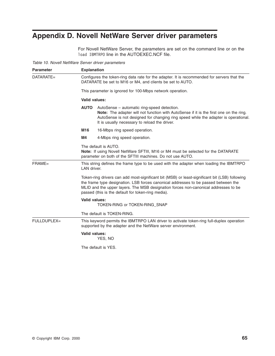 IBM 16/4 Token-Ring User Manual | Page 73 / 113