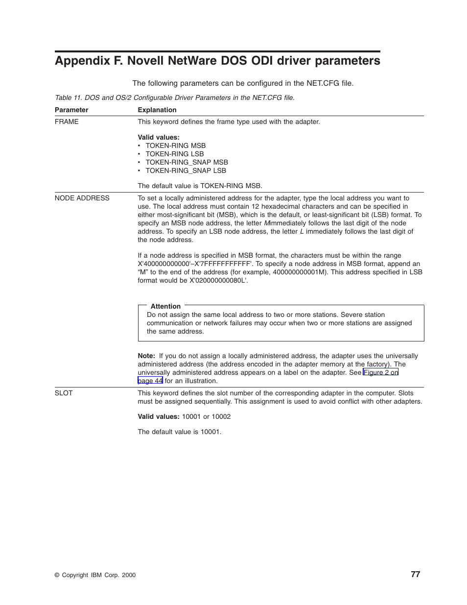 IBM 16/4 Token-Ring User Manual | Page 85 / 113