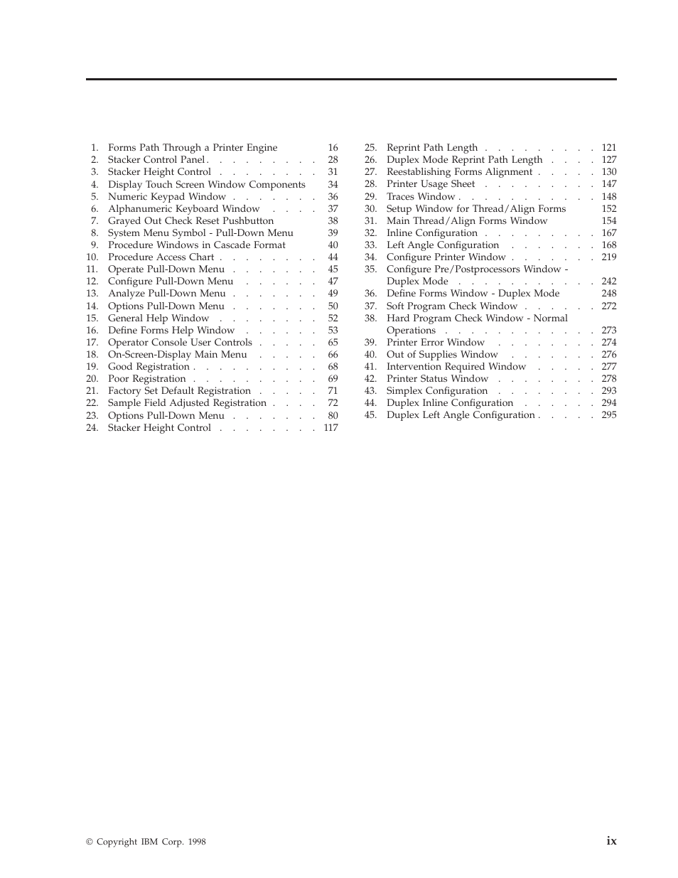 Figures | IBM INFO PRINT 3000 User Manual | Page 11 / 346