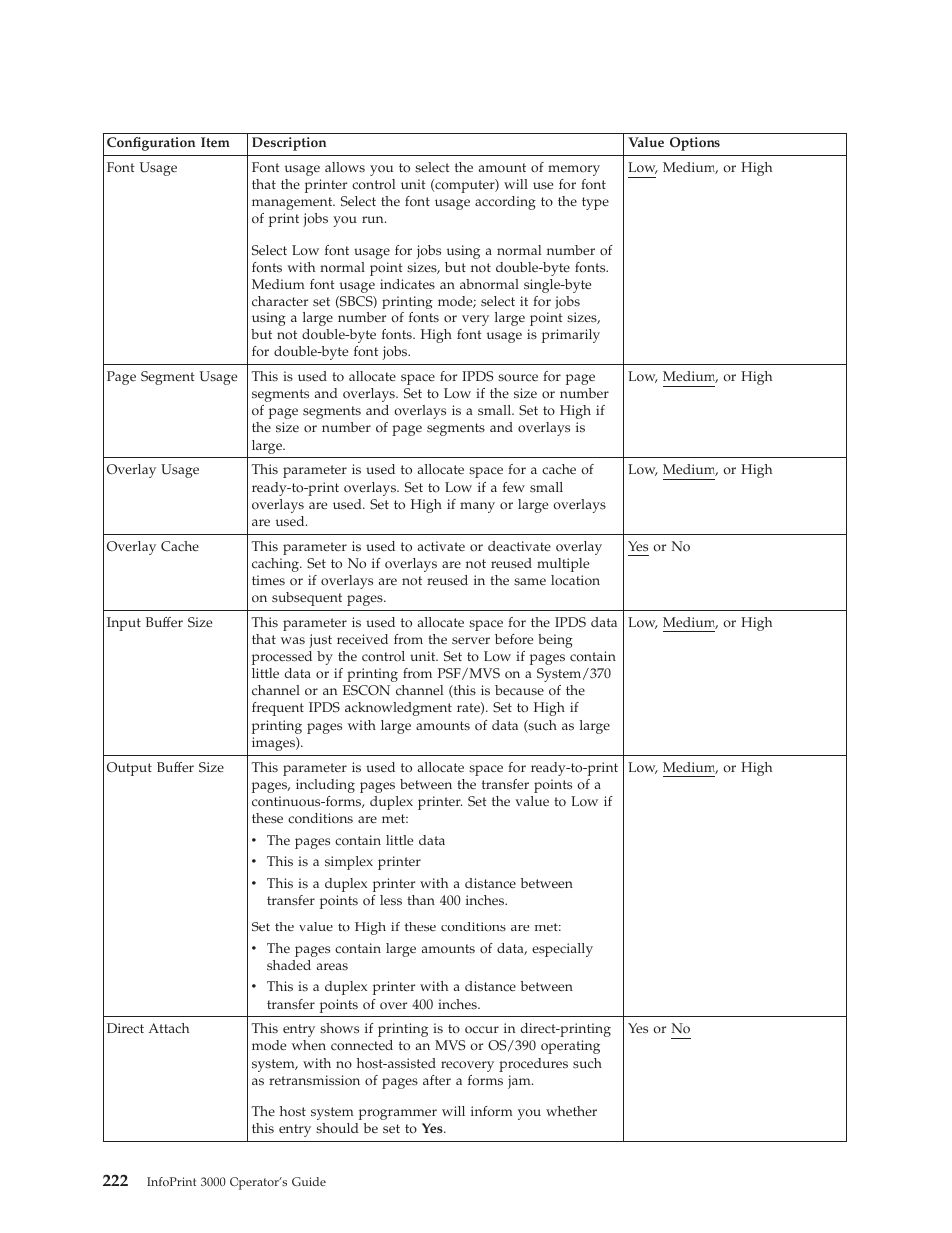 IBM INFO PRINT 3000 User Manual | Page 254 / 346