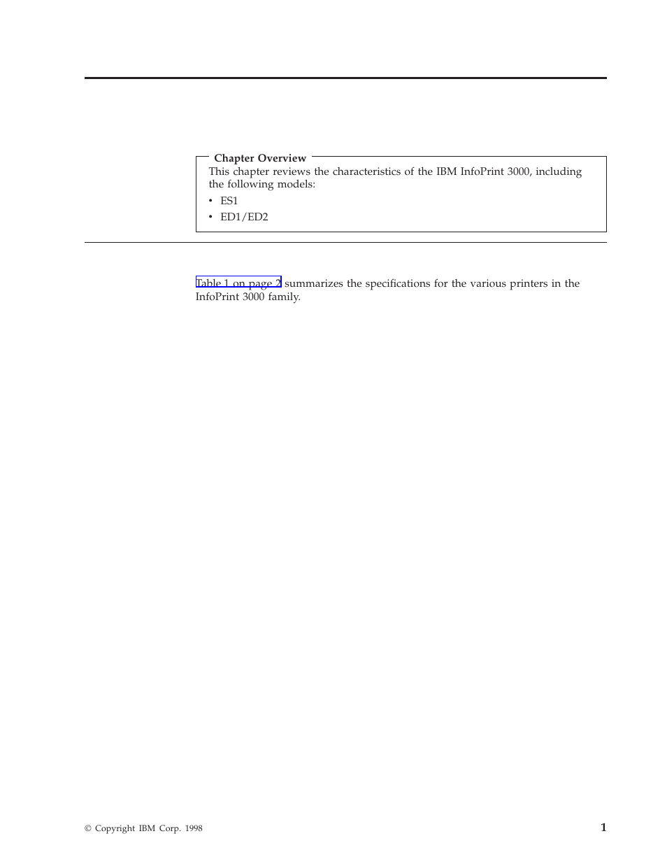 Chapter 1. introduction, System characteristics | IBM INFO PRINT 3000 User Manual | Page 33 / 346