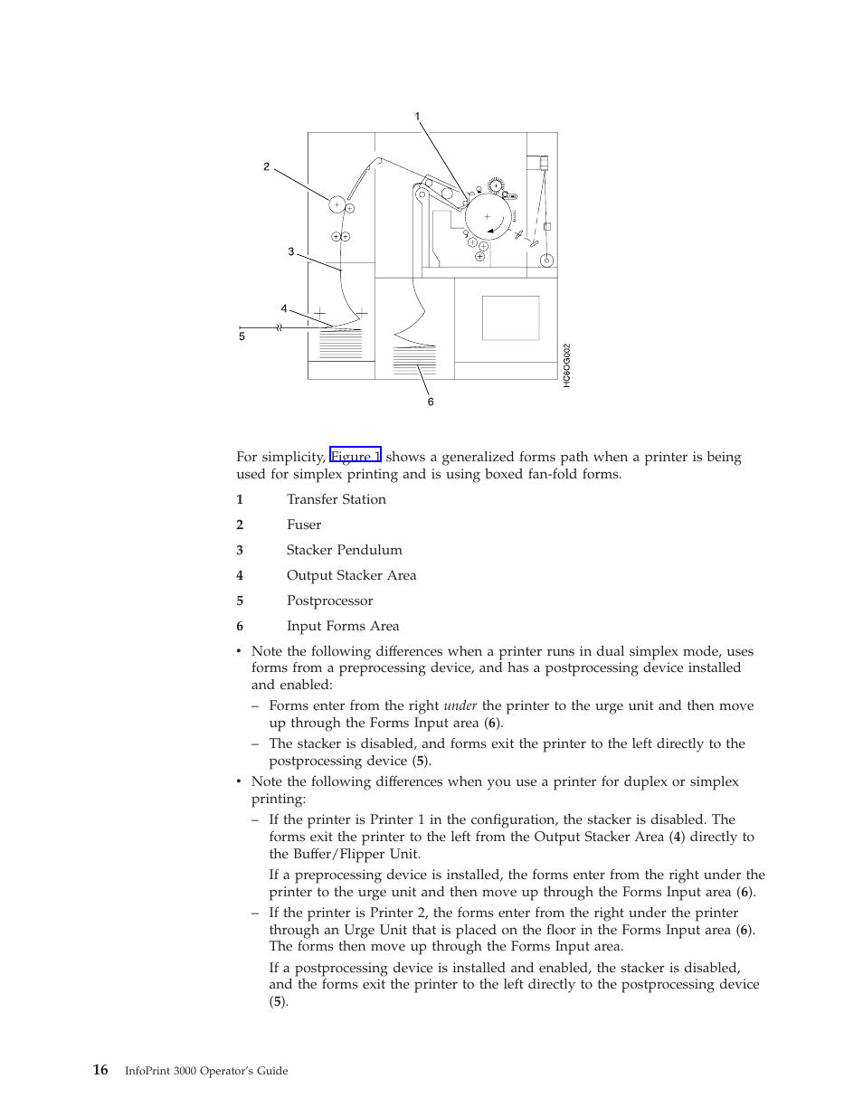 Forms path through a printer engine | IBM INFO PRINT 3000 User Manual | Page 48 / 346