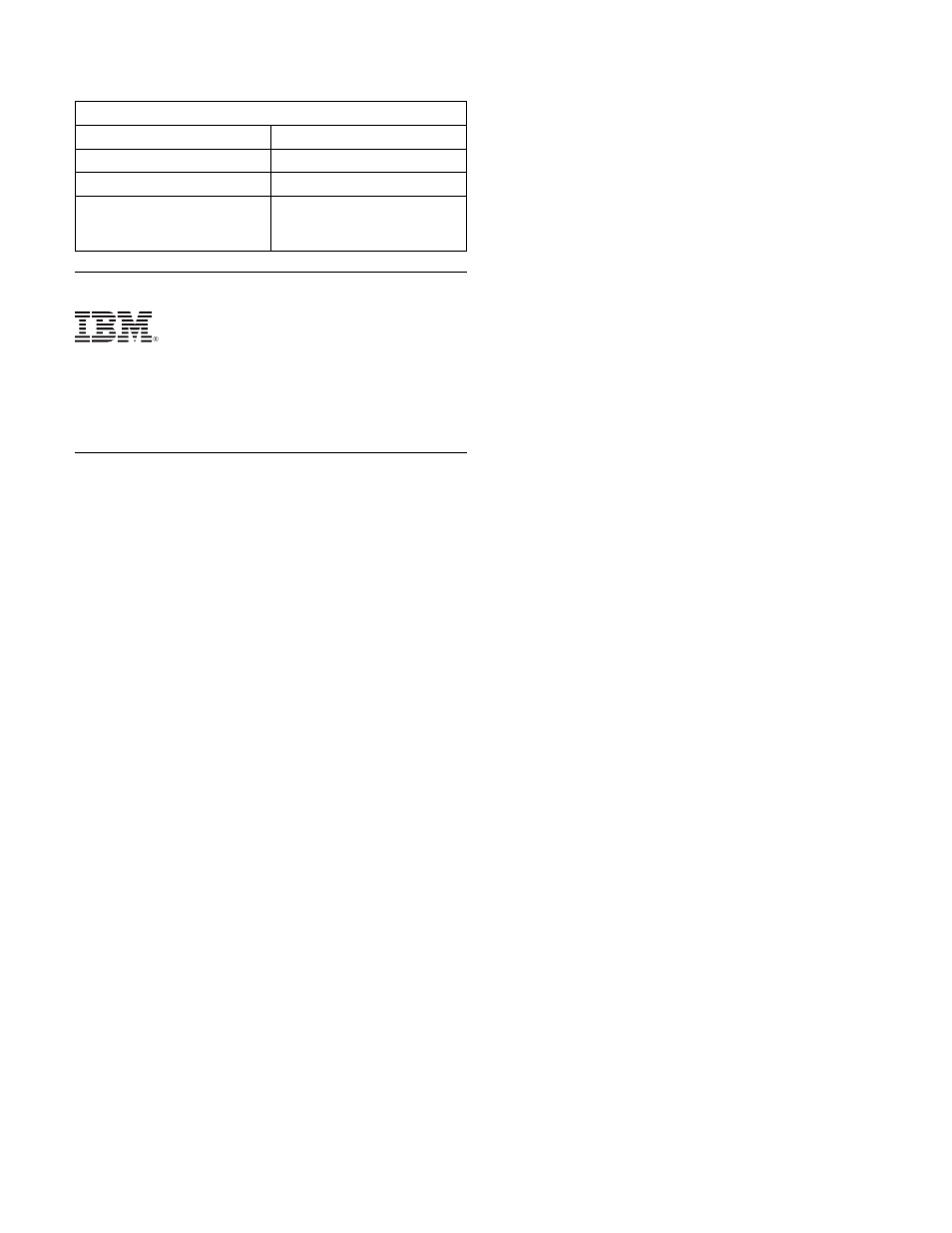 Part 1 - general terms, Product warranties and notices | IBM 10K3791 User Manual | Page 2 / 5