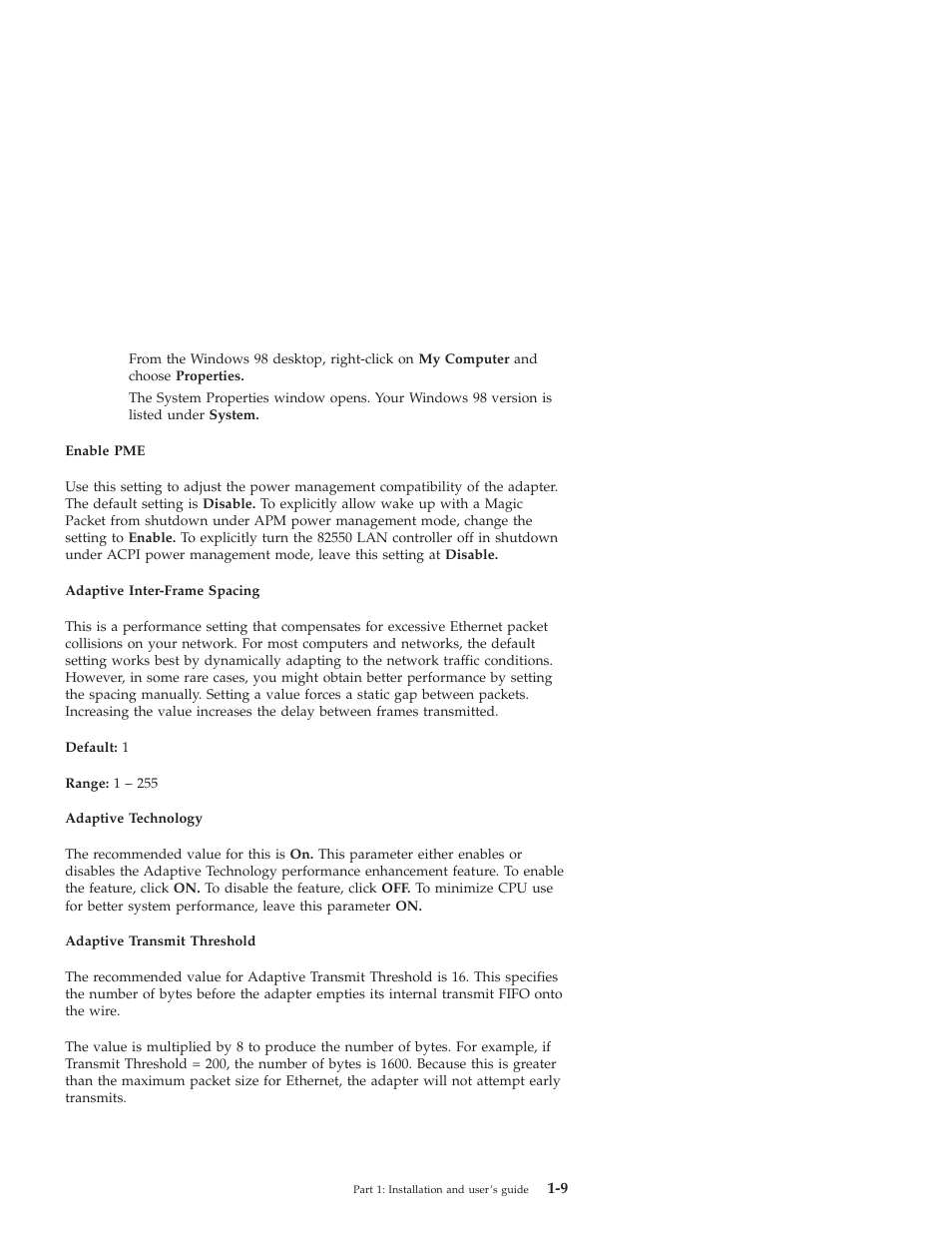 IBM MOBILE COMBO ADAPTER PRO/100 SP User Manual | Page 17 / 72